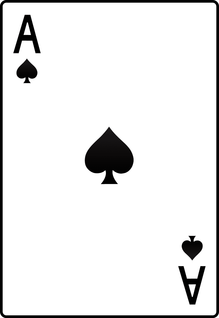 Heart black and white playing card pics clipart best picture