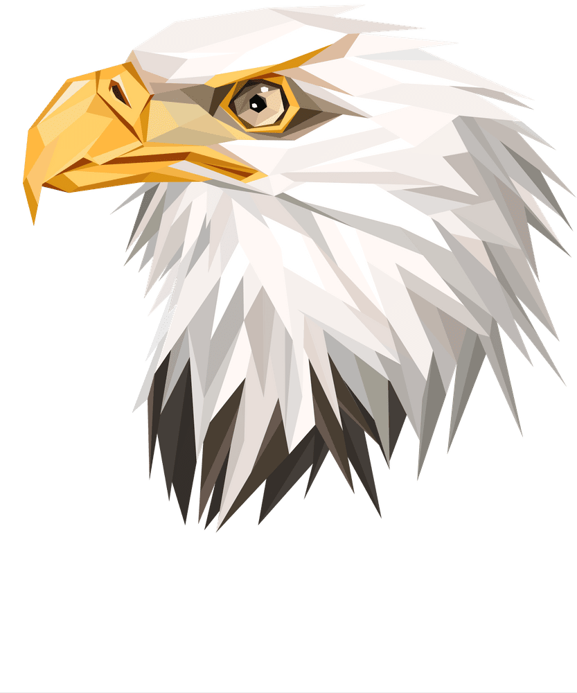 Eagle art prints printed wall decor society clipart free