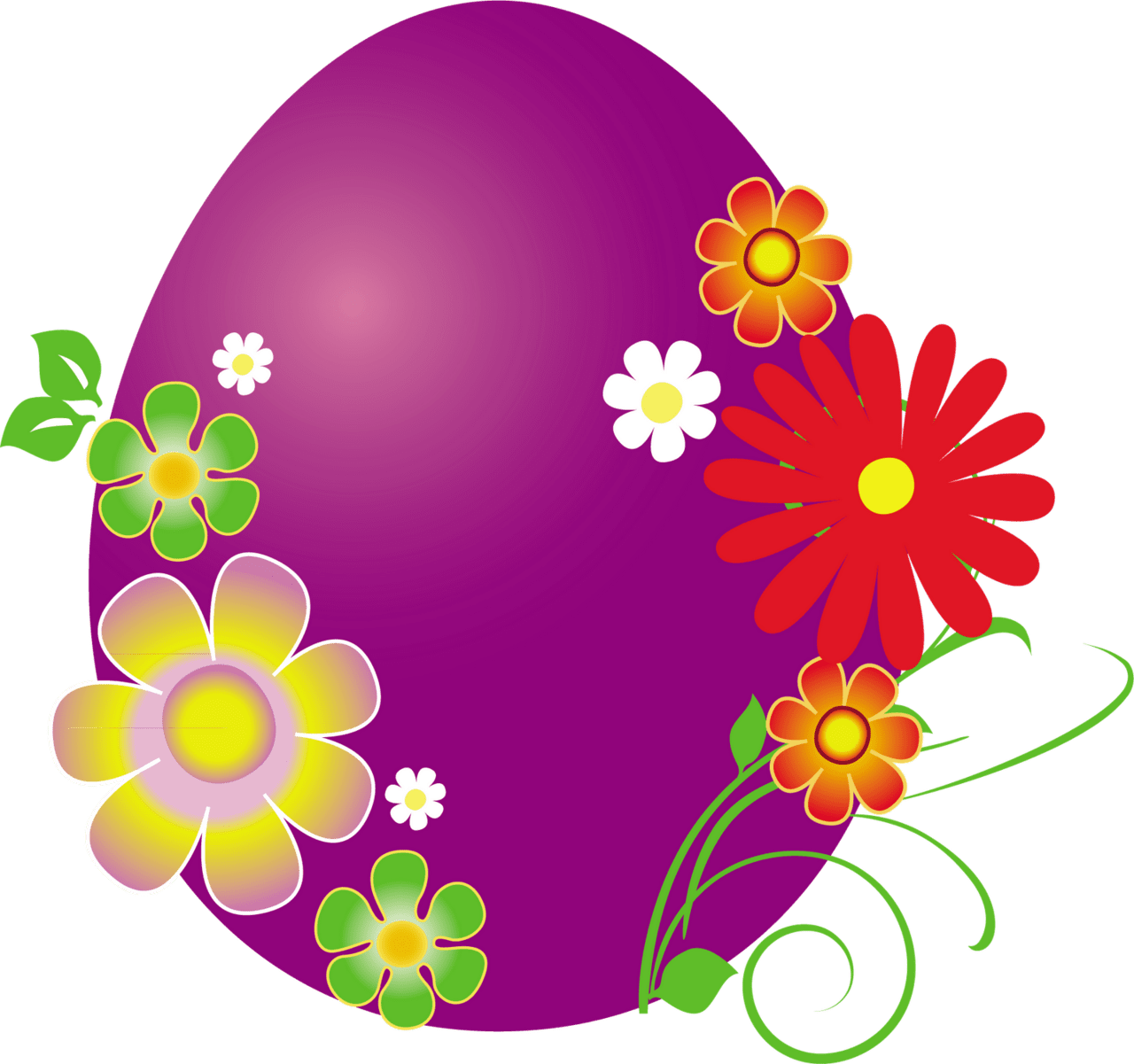 Easter egg huevos de pascua clipart image