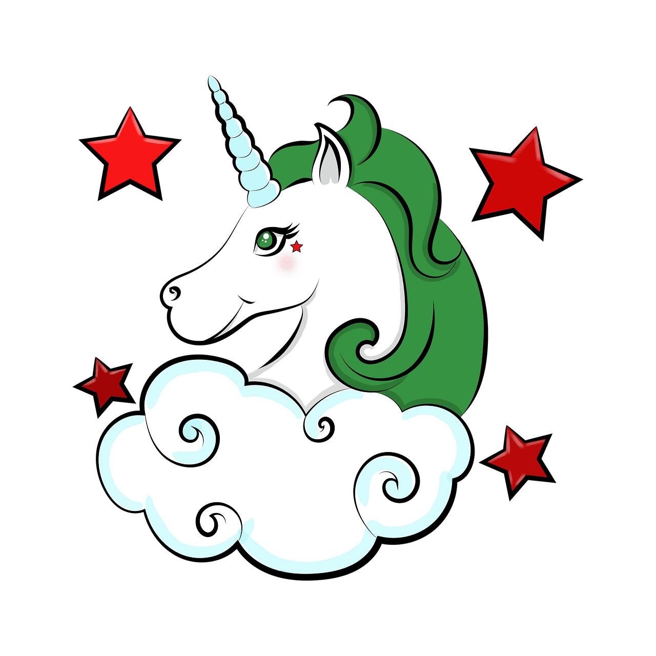 Draw unicorn stars image gs images clipart