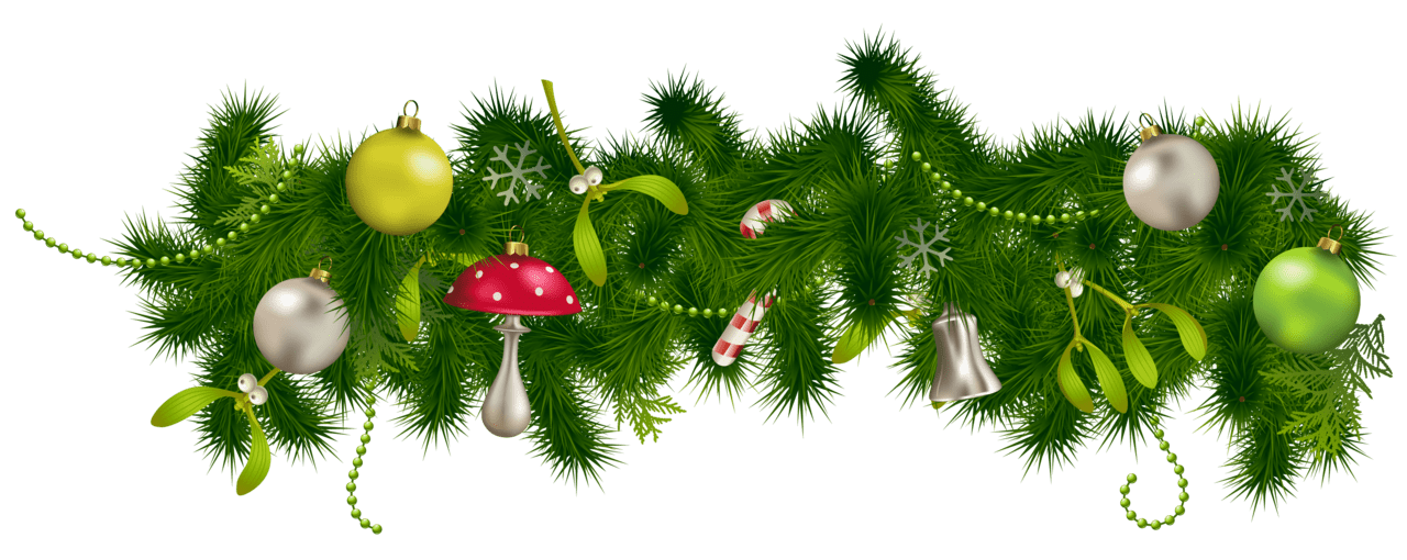 Christmas ornament garland festive decoration for every occasion clipart transparent