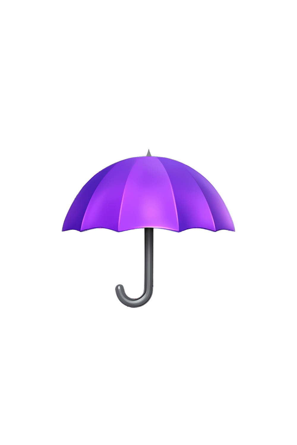 Umbrella emoji clipart vector