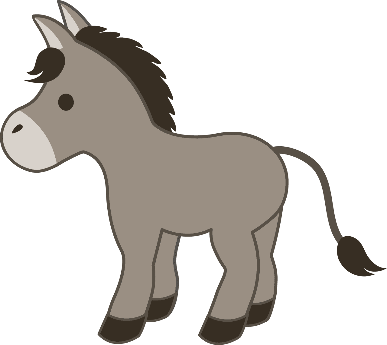 Horse pin page clipart transparent