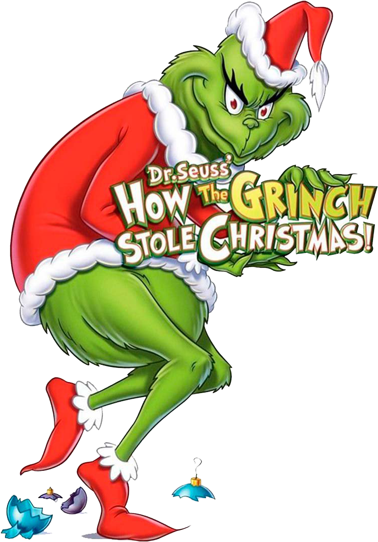 How the grinch stole christmas logo clipart