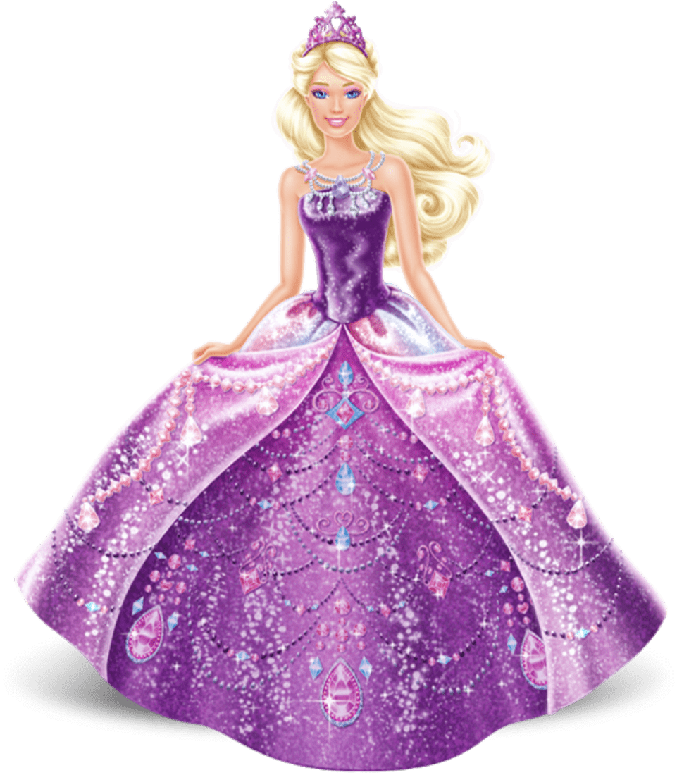 Barbie image pur cc library dress pr cess images clipart