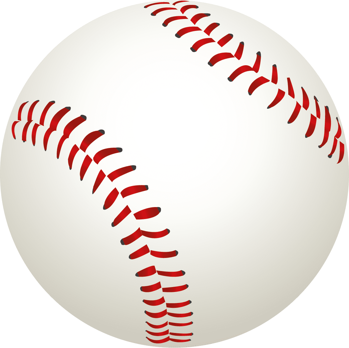 Softball baseball clipart image