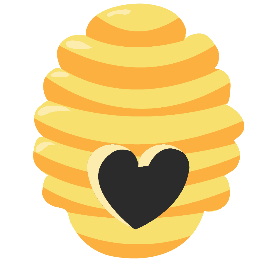 Beehive pin page clipart photo