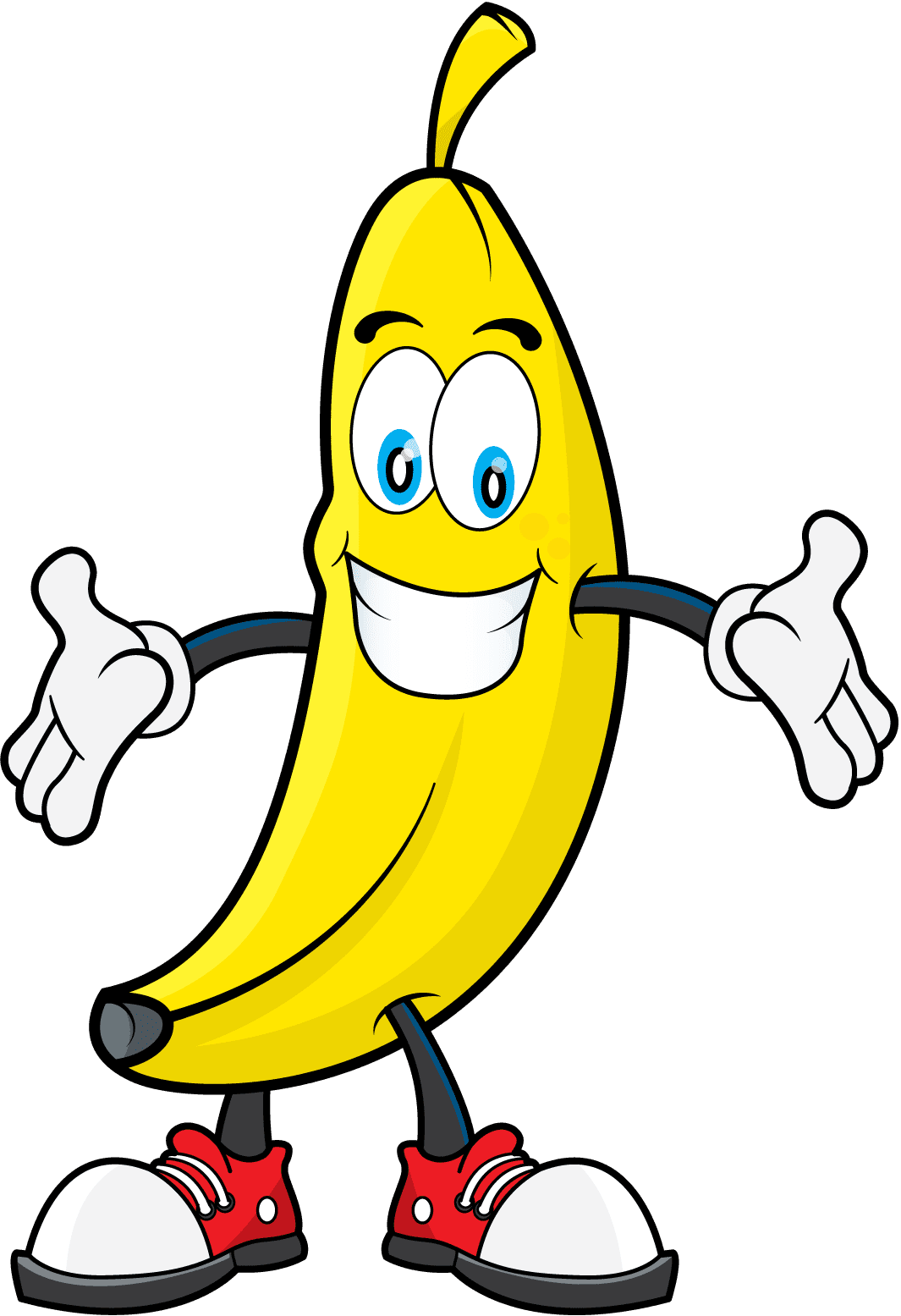 Banana cartoon clipart clip art