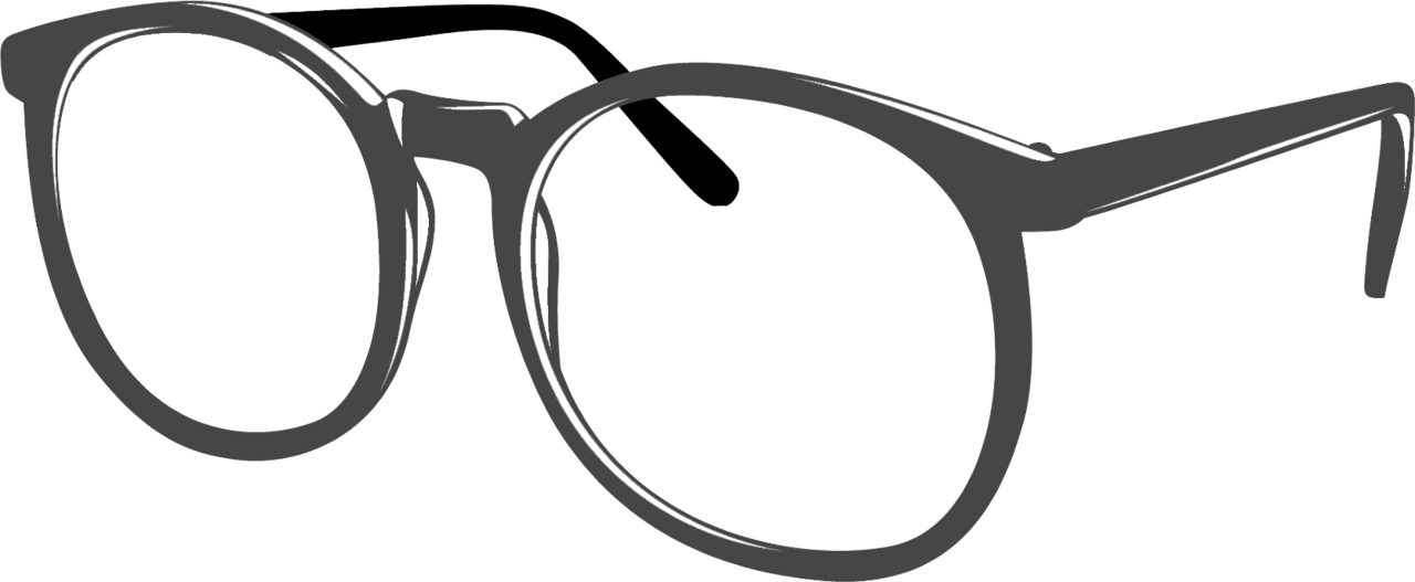 Glasses image for clipart