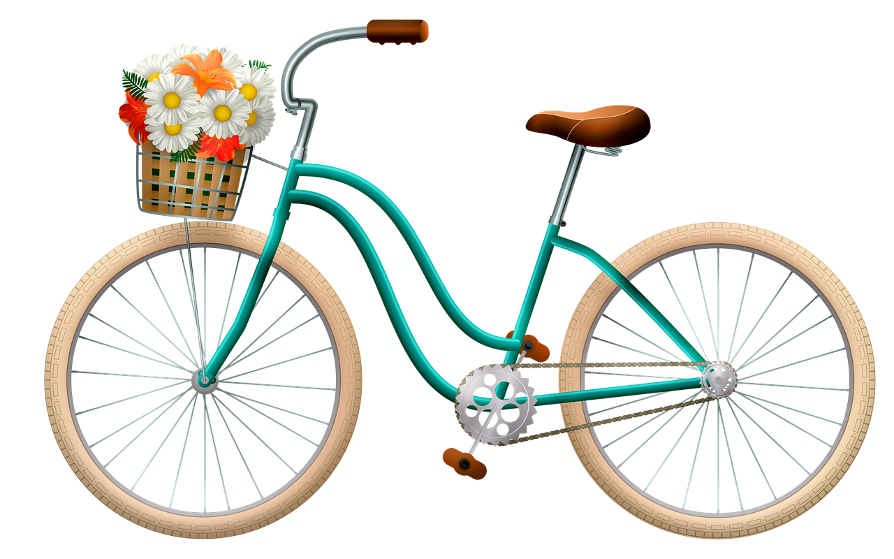 Bike fahrrad korb mit blumen frau kostenloses bild auf pixabay bicycle basket images clipart