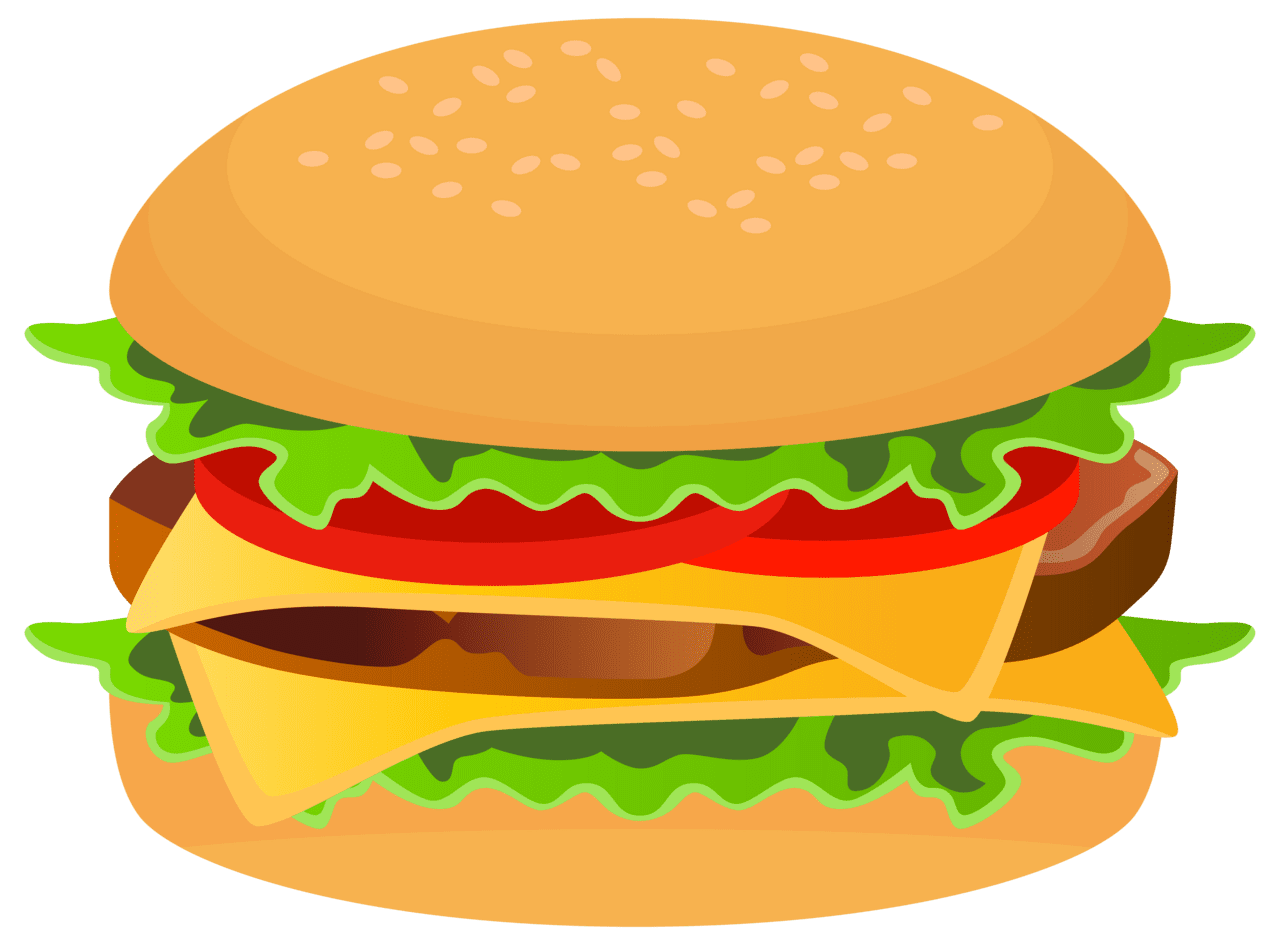 Hamburger clipart image