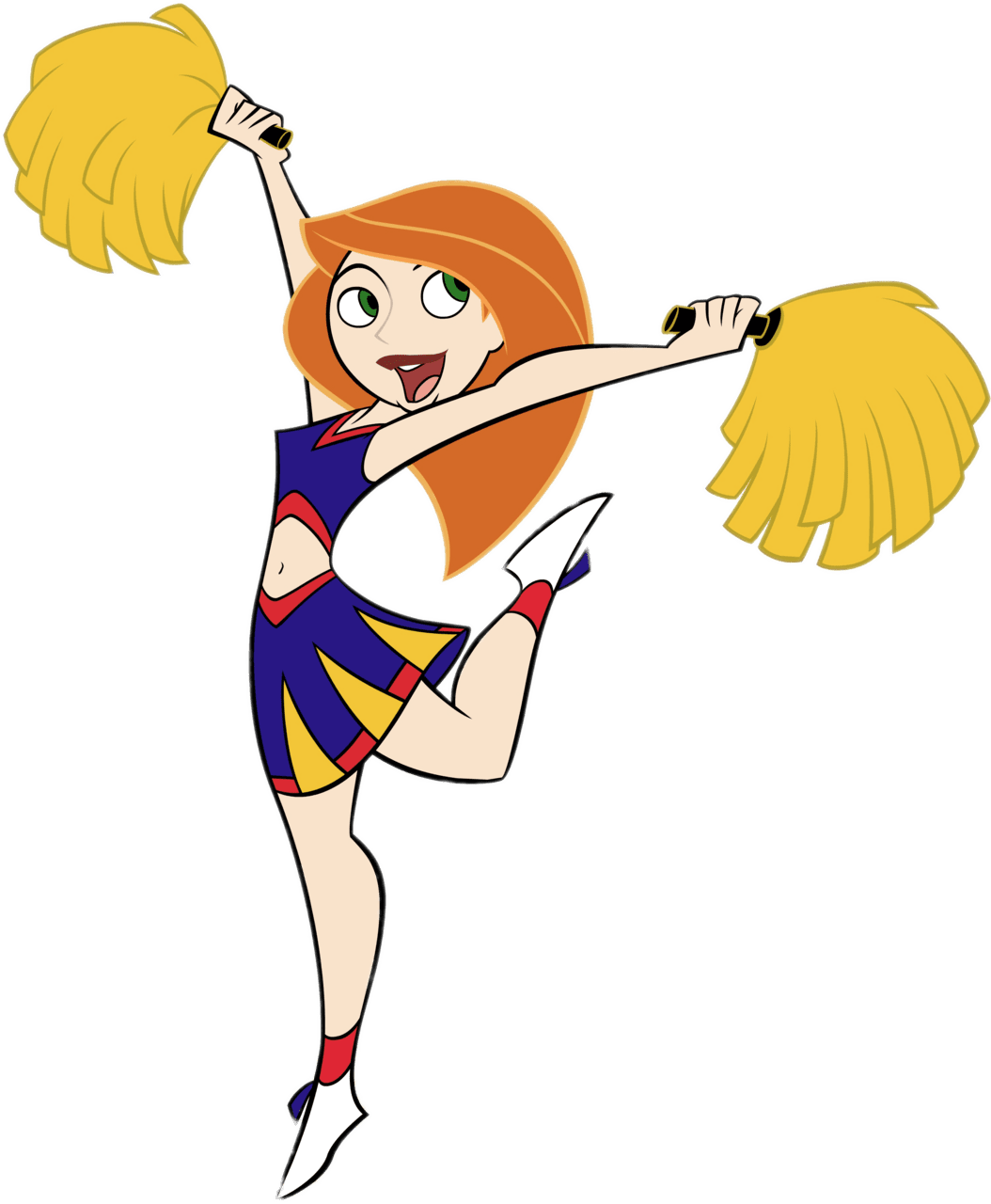 Check out this kim possible cheer leader image clipart