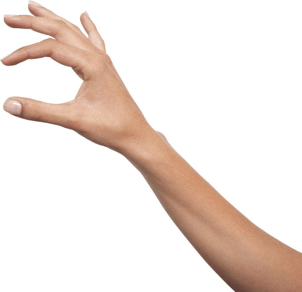 Hand image with background clipart 2