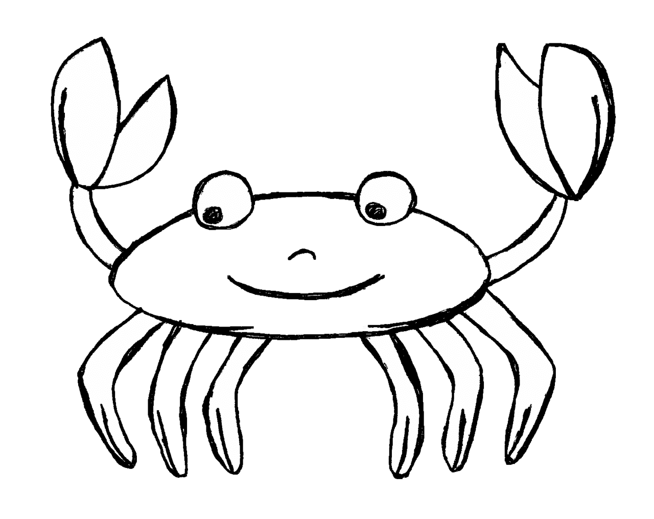 Crab clipart by carrie teaching first ocean doodles with bie best vector