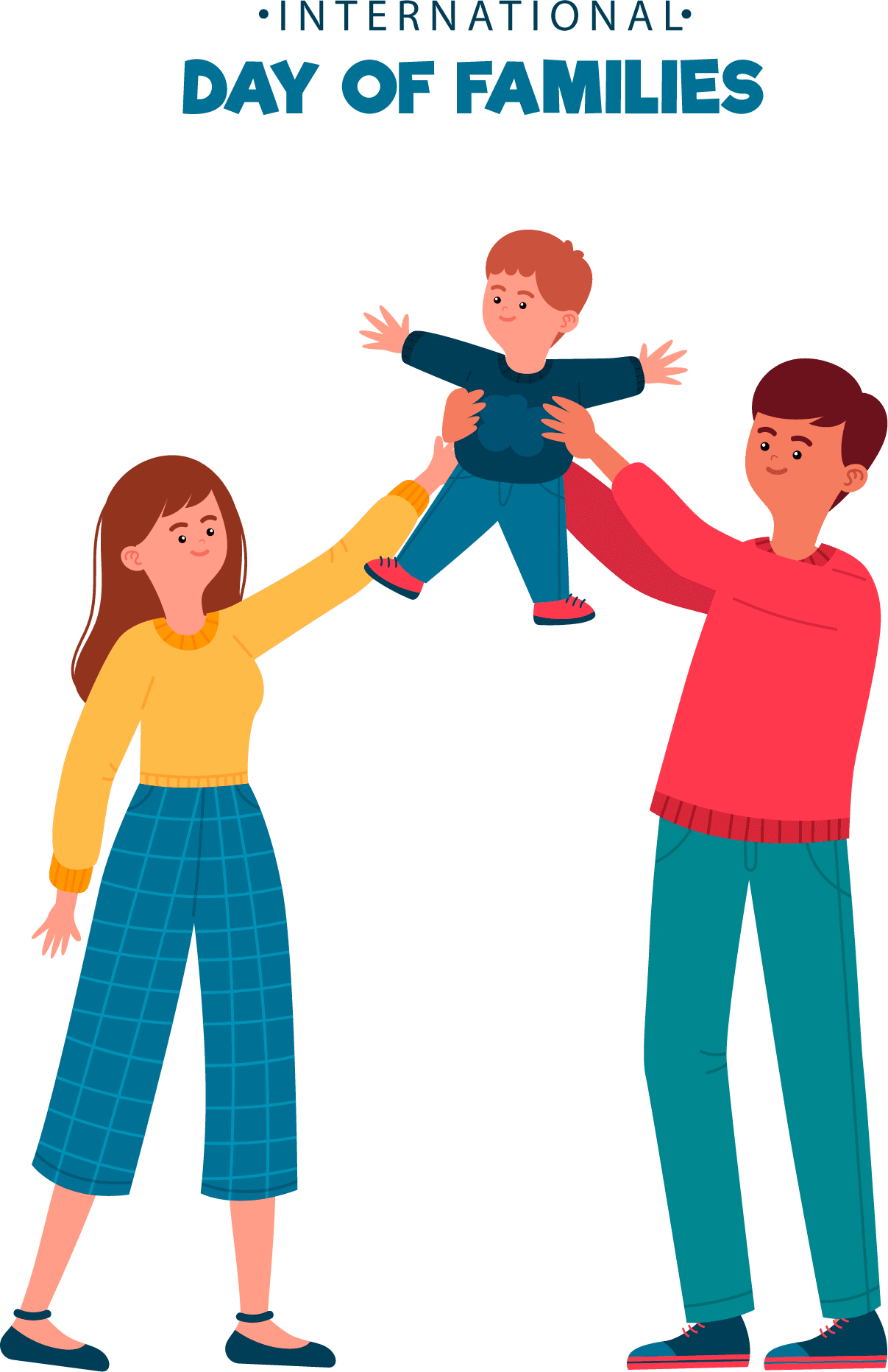 Family members happy clipart clip art