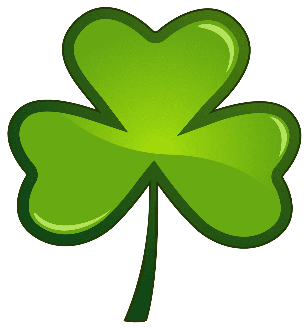 Leprechaun st patricks day shamrock clipart free