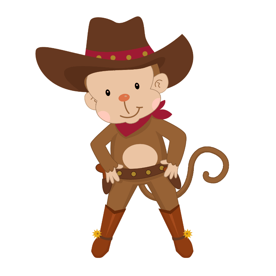 Cowboy boots pin page clipart image 2