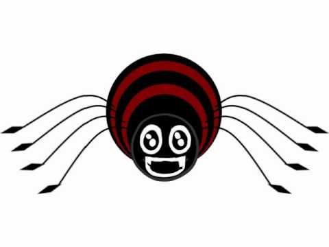 Itsy bitsy spider clipart halloween image