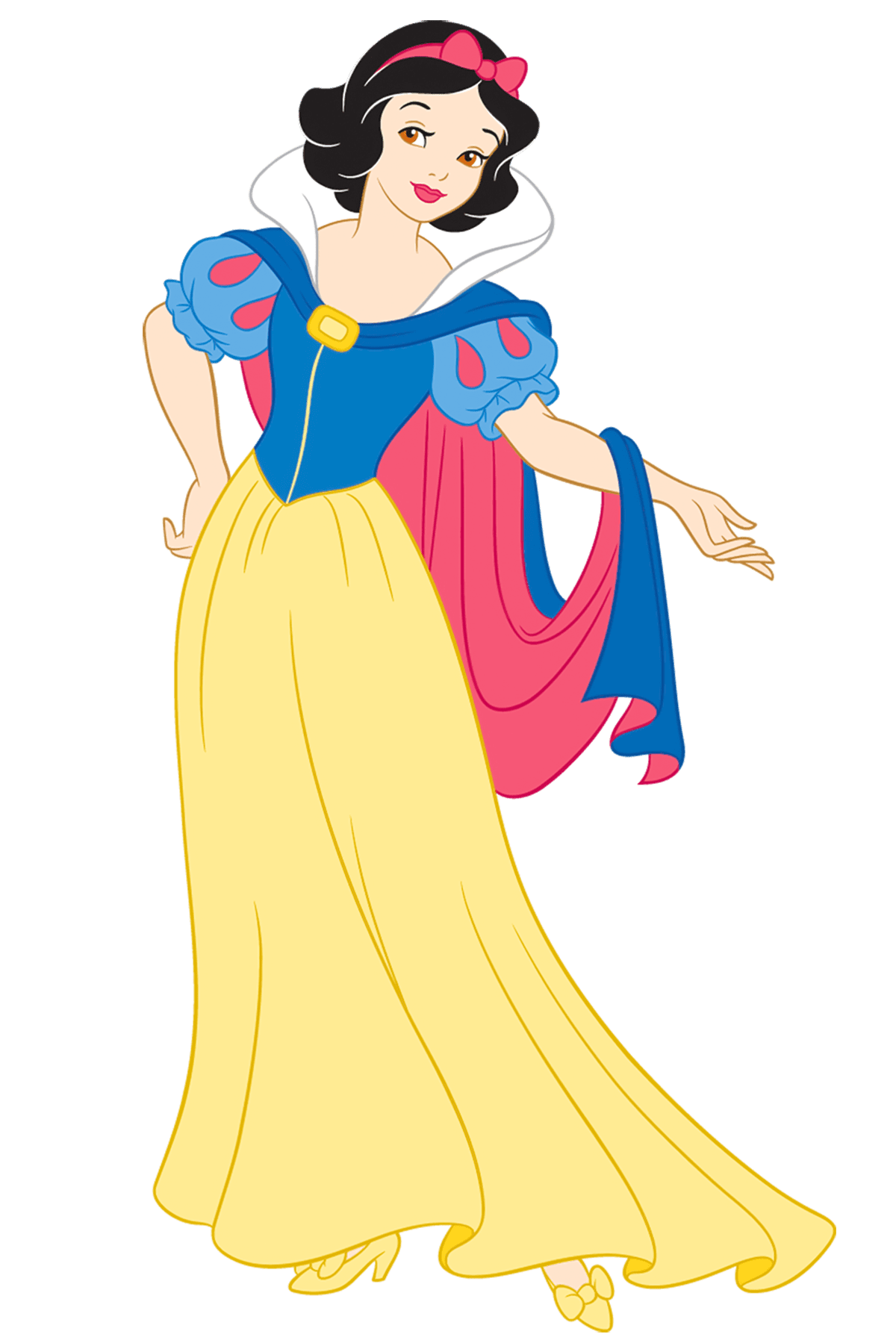 Snow white clipart image