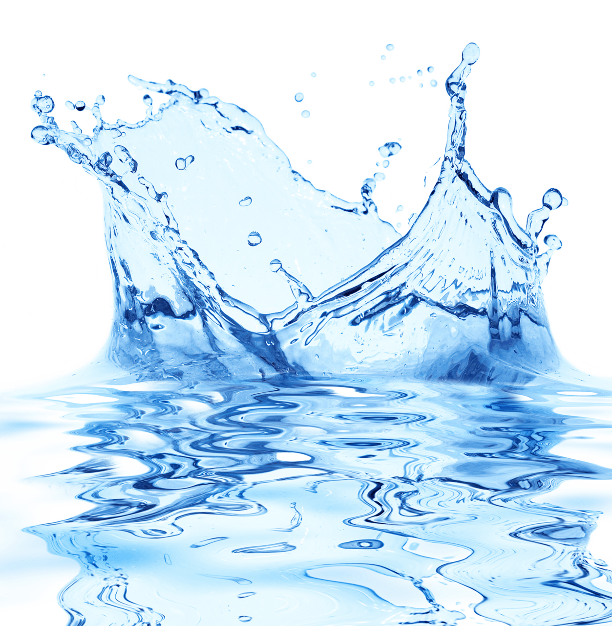 Wave blue water drop clipart photo