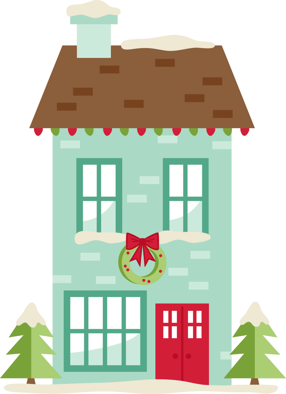 Home mkc christmas house party de noel images carte cartes scrap clipart