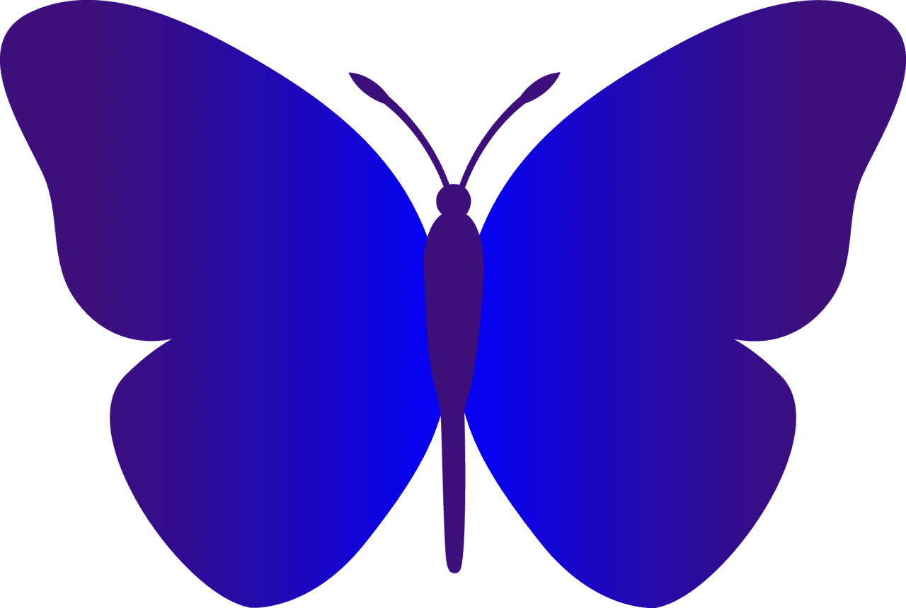 Butterflies clipart butterfly black photo