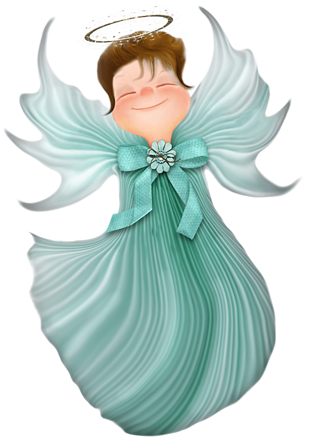 Angel pin page clipart clip art
