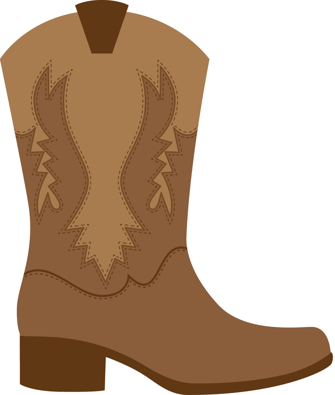 Cowboy boots pin page clipart picture