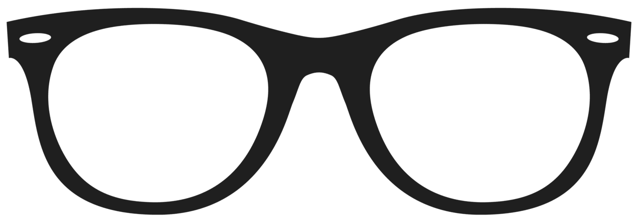 Eye movember glasses clipart image