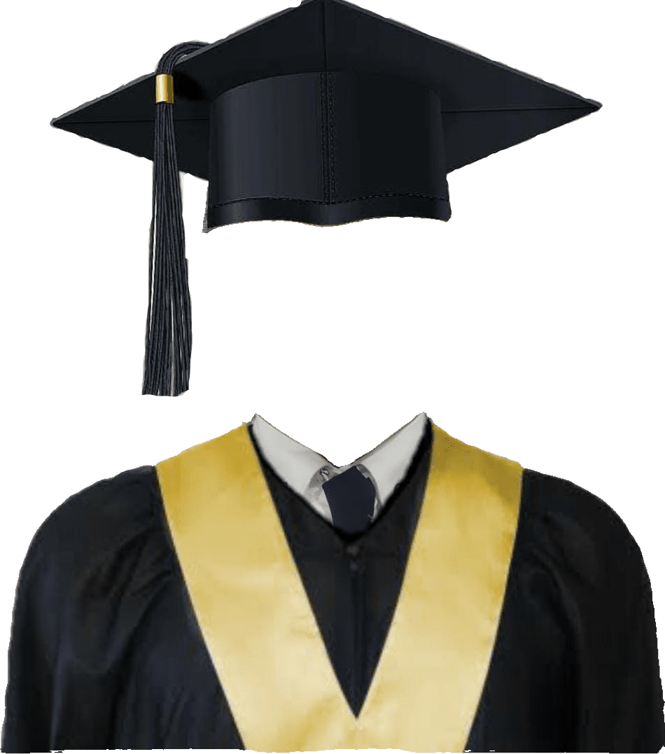 Graduation cap by ecletc clipart transparent