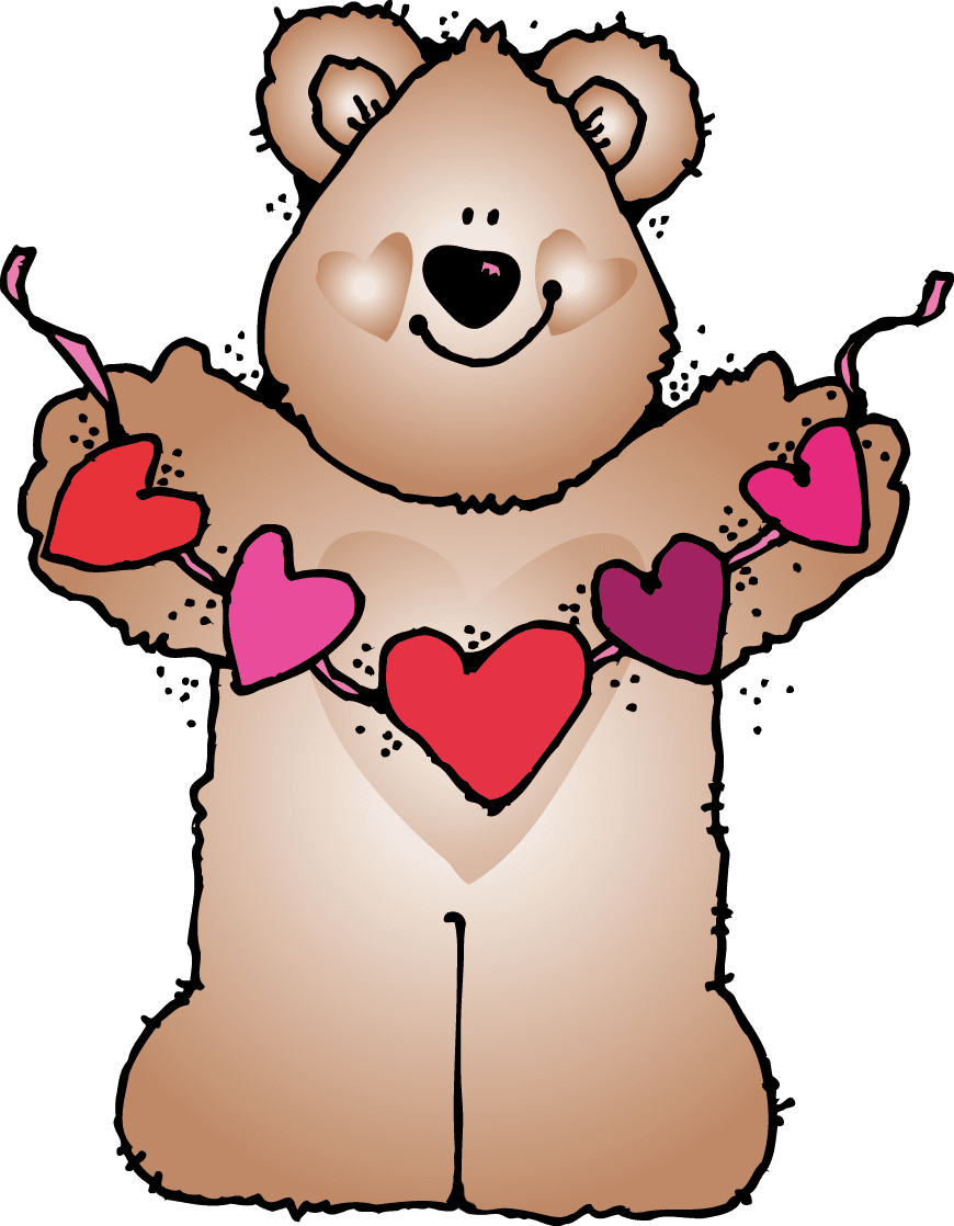 Bear art clipart image