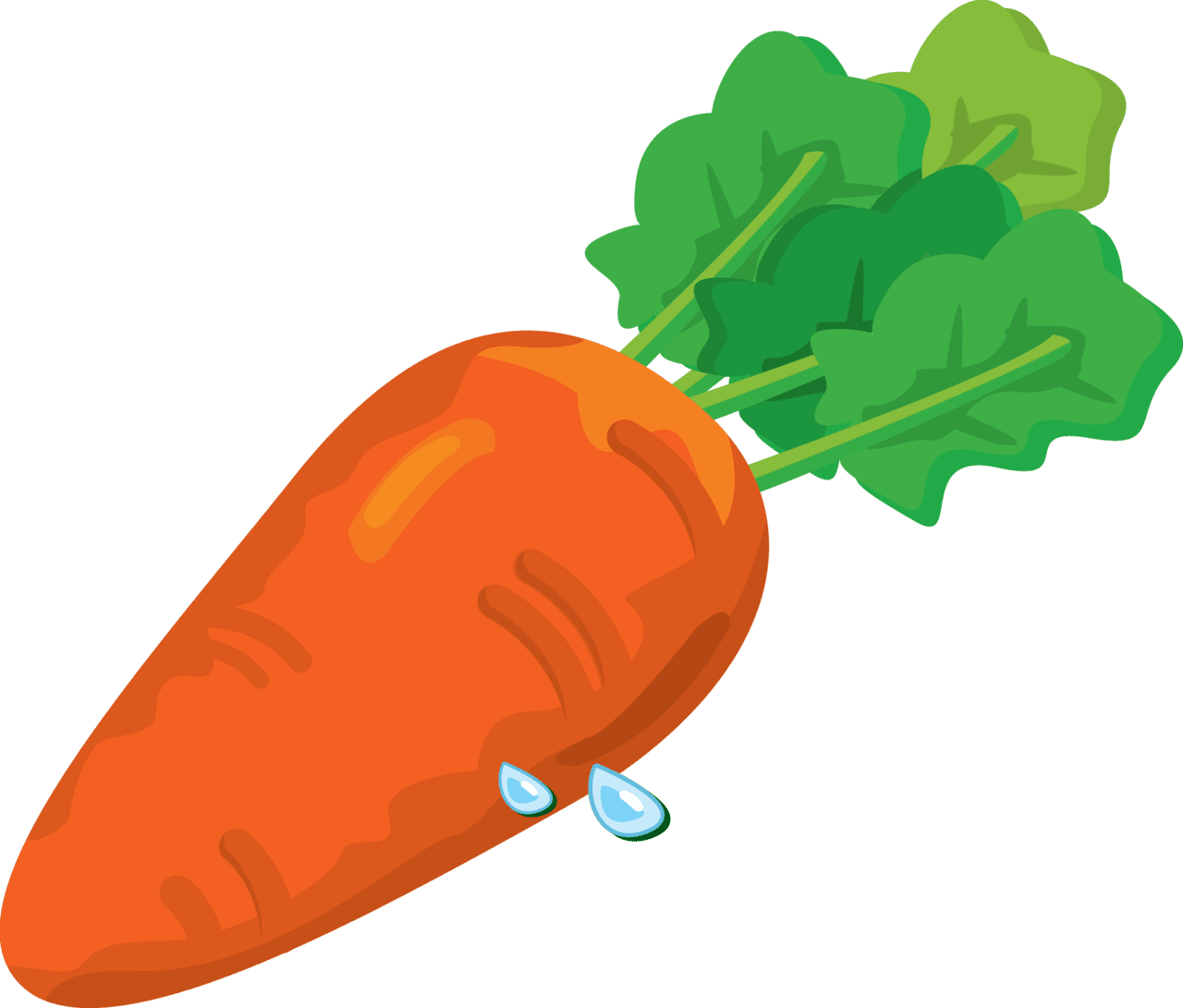 Carrot image for clipart