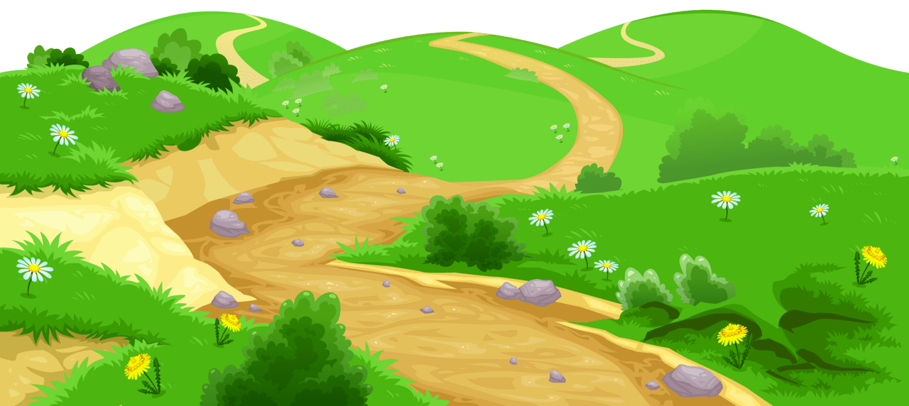 Mountain valley ground image clipart