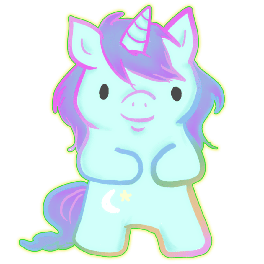 Cute unicorn by ilichu deviantart clipart clip art