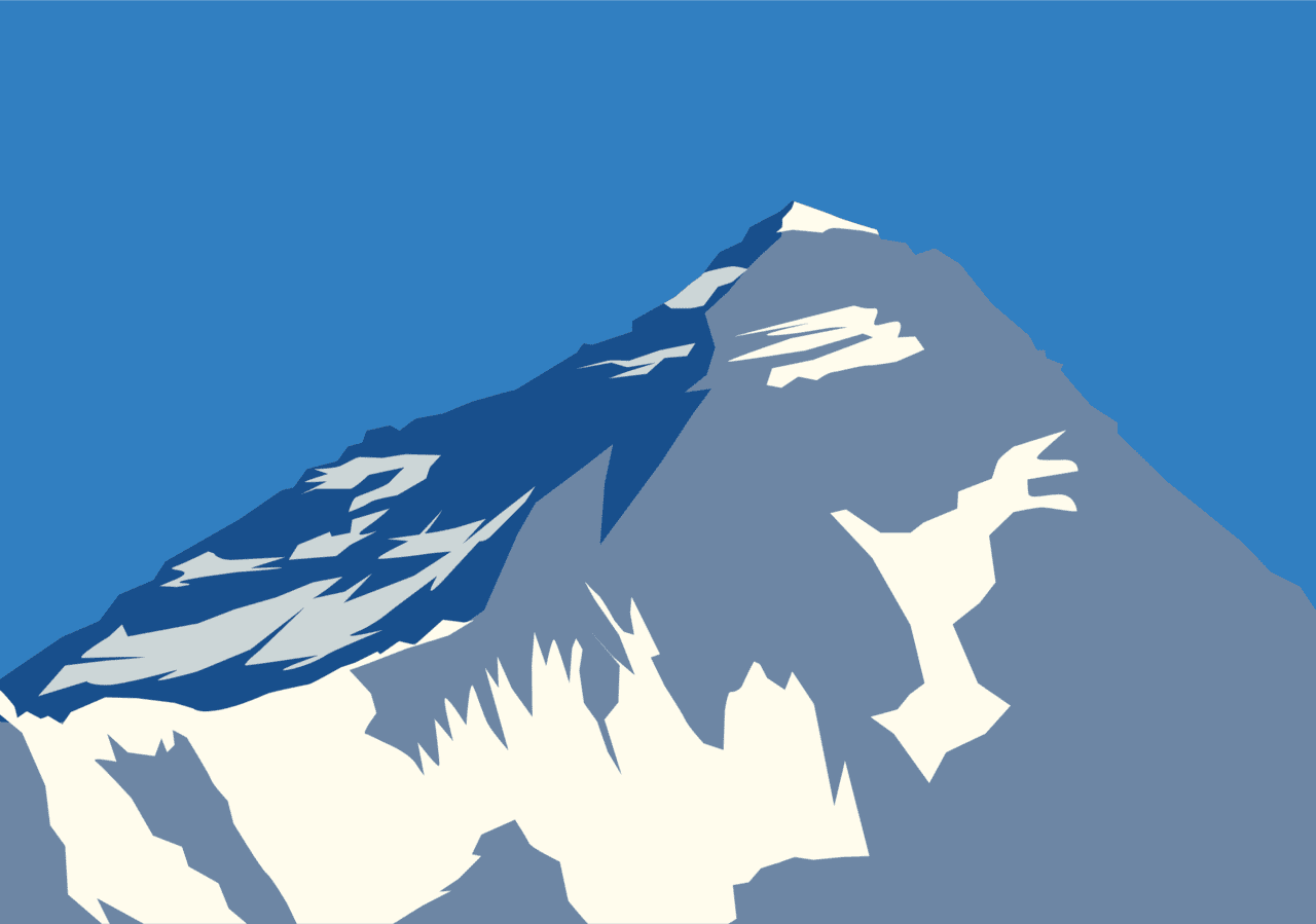 Mountain mount everest clipart clip art