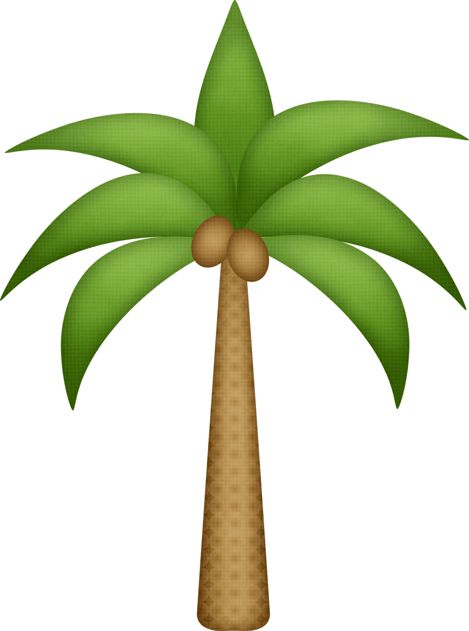 Palm tree pin page clipart logo 3