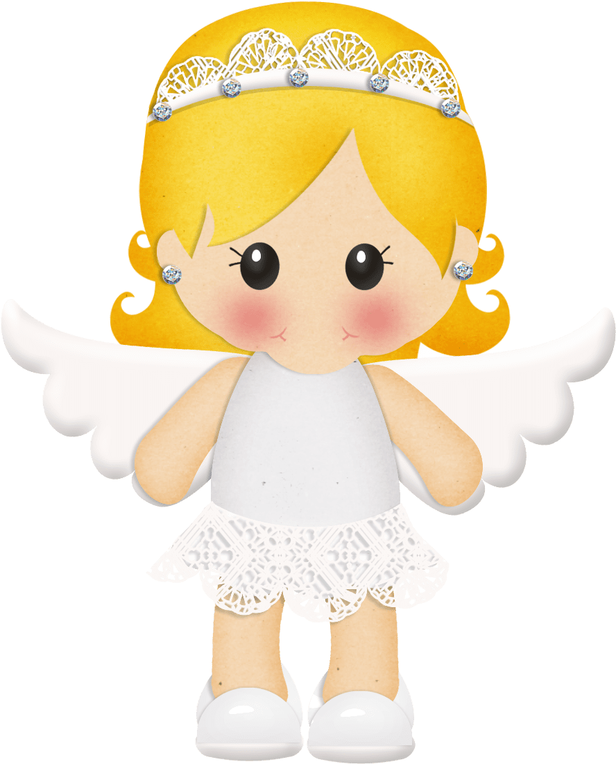 Angel batizado clipart photo