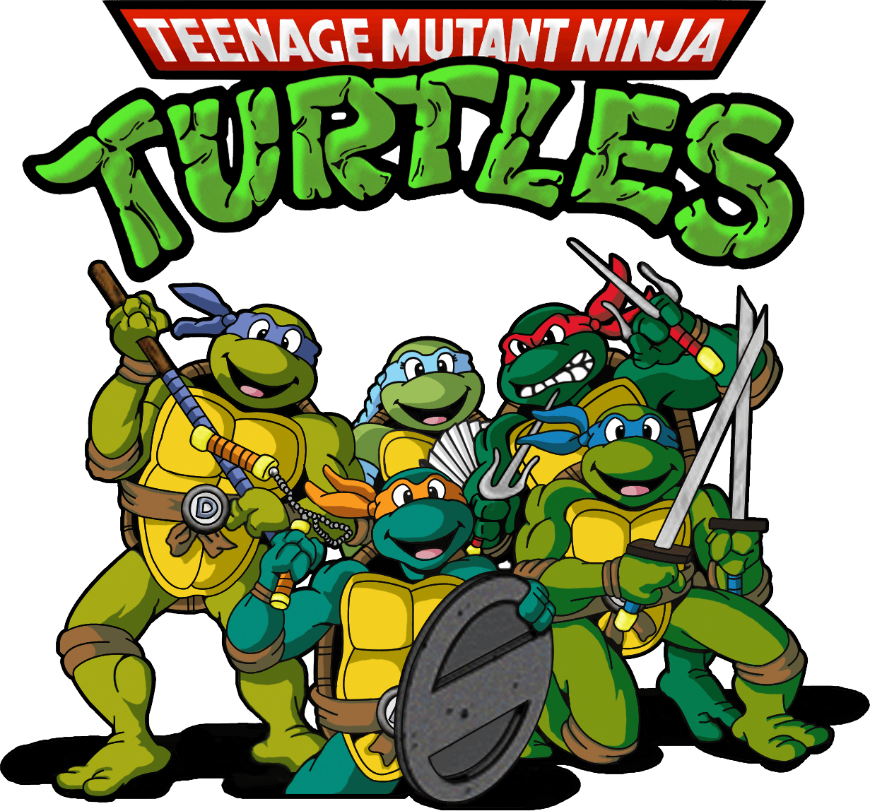 Teenage mutant ninja turtle clipart vector