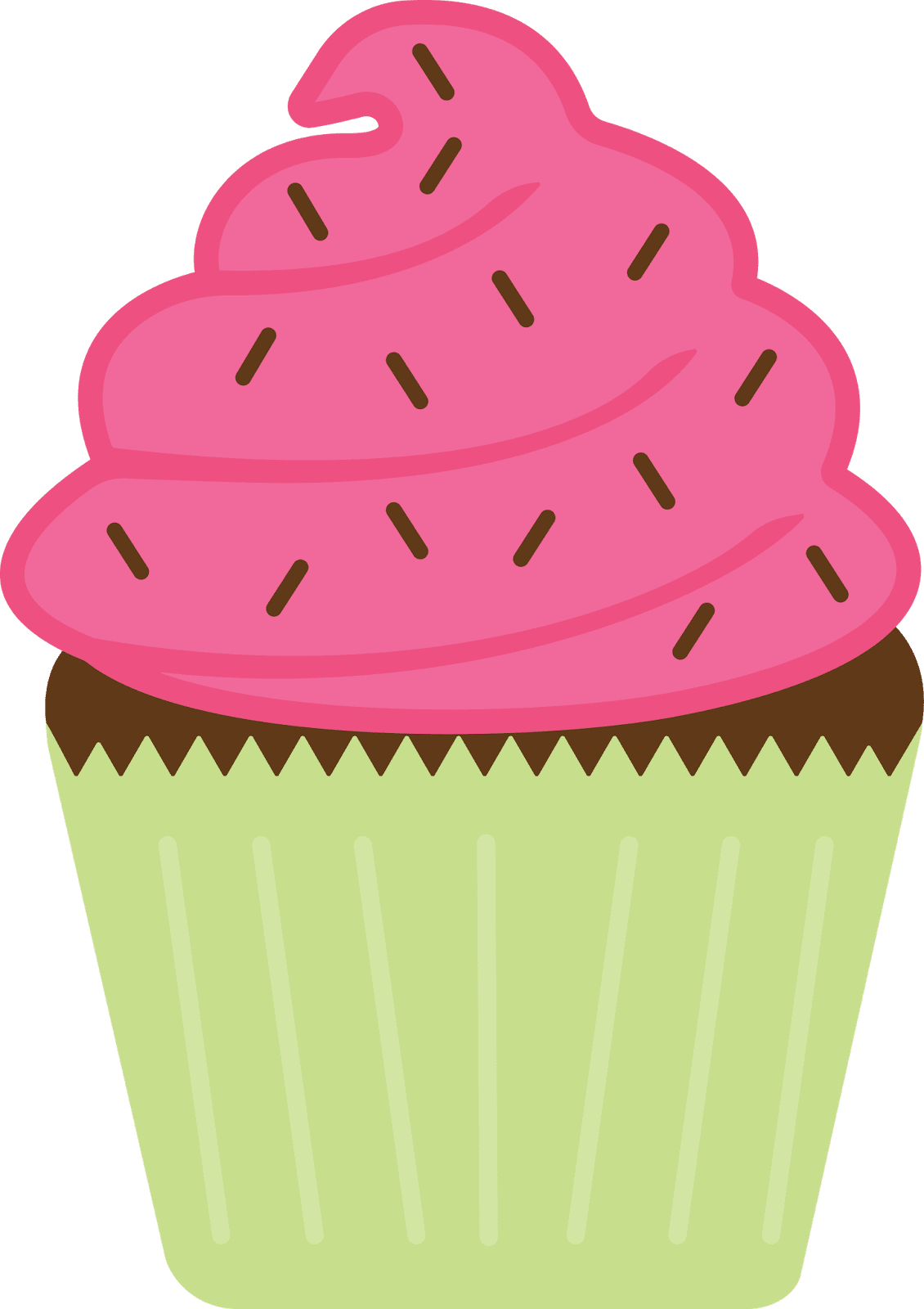 Cupcake how to trace multi colored layered images in silhouette studio clipart