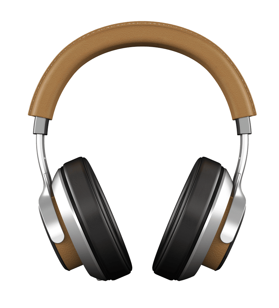 Ear wireless headphones stic clipart background