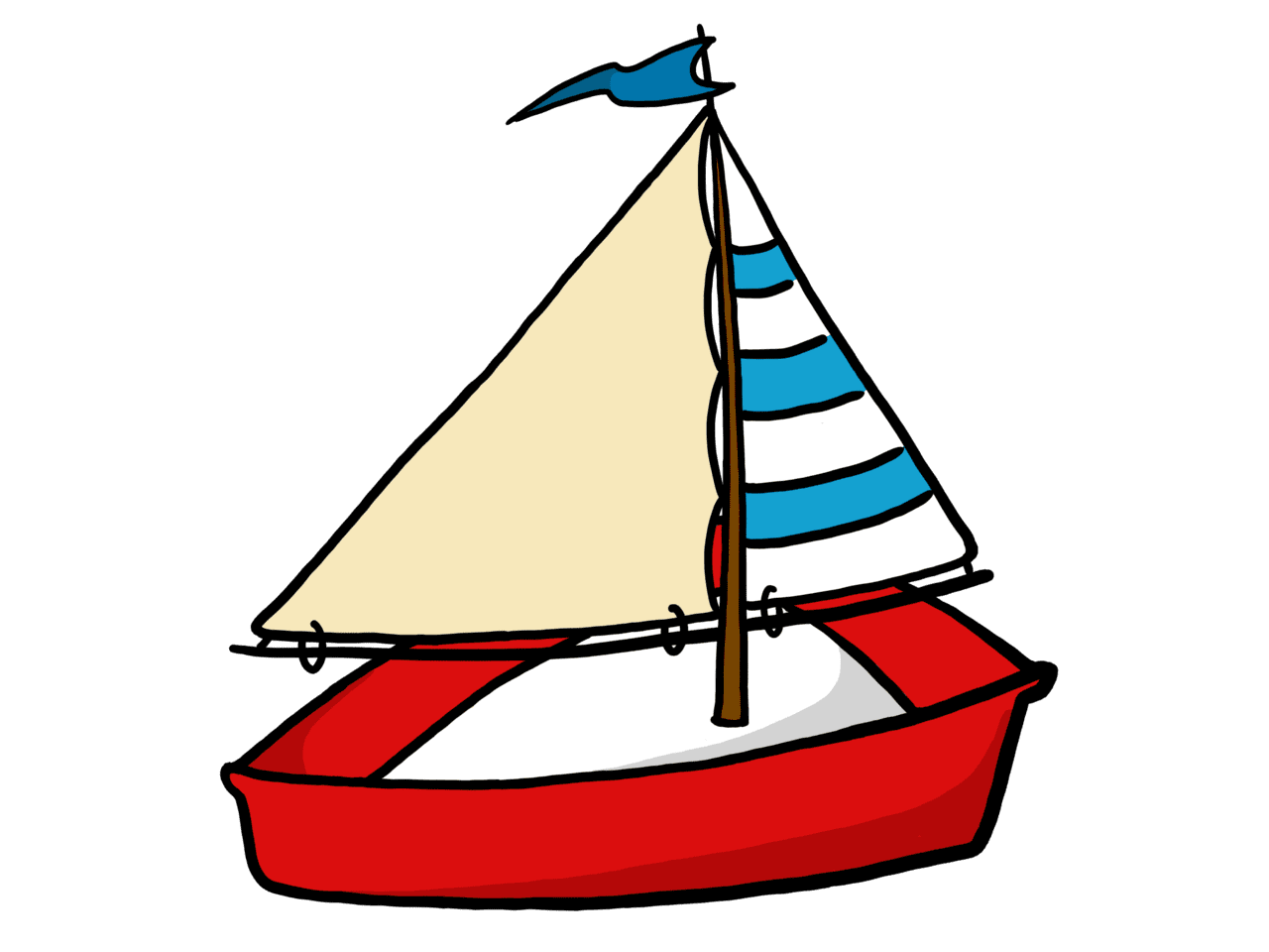 Pin boat sailing clipart panda images