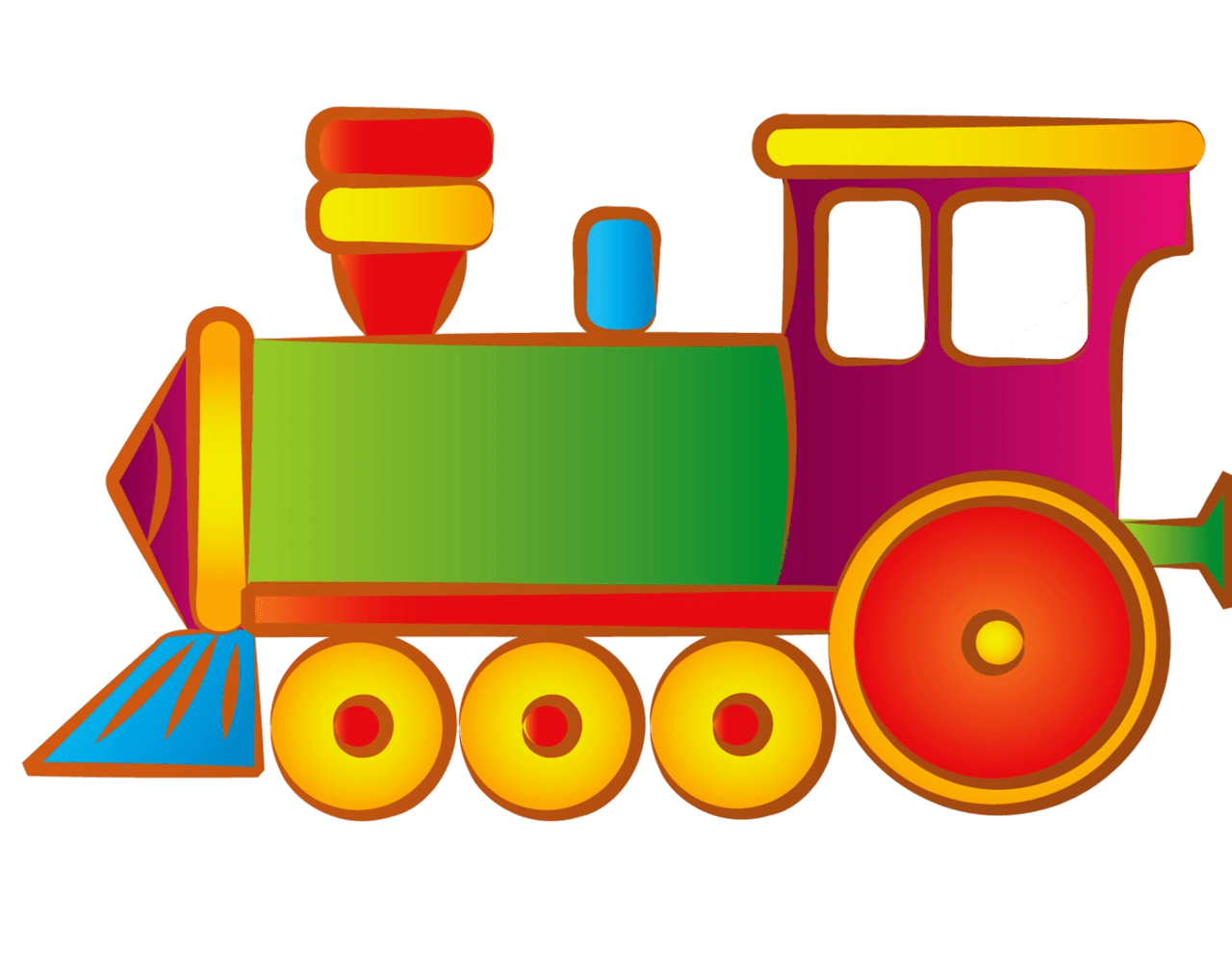 Train satin lenta clipart transparent