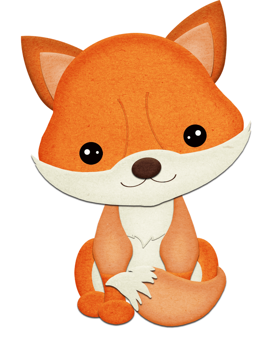 Fox pin page clipart clip art