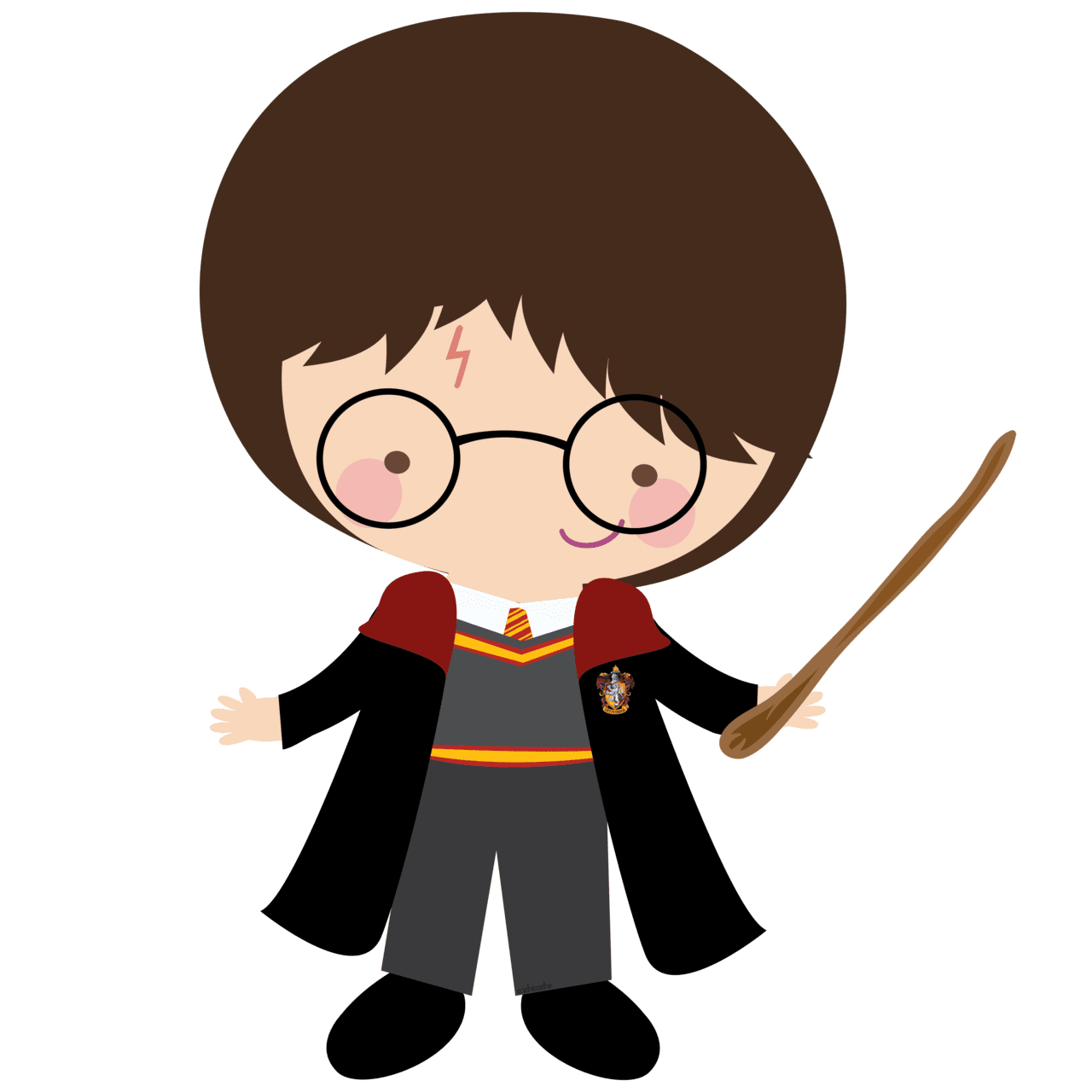 Harry potter pin page clipart image 4