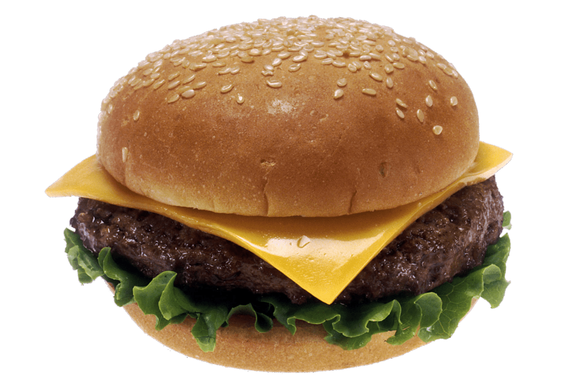 Hamburger pin page clipart background 2