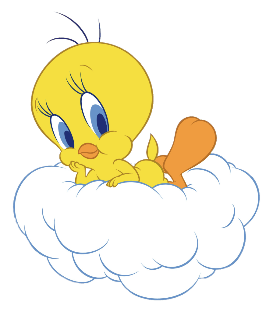 Check out this tweety pie cloud image clipart