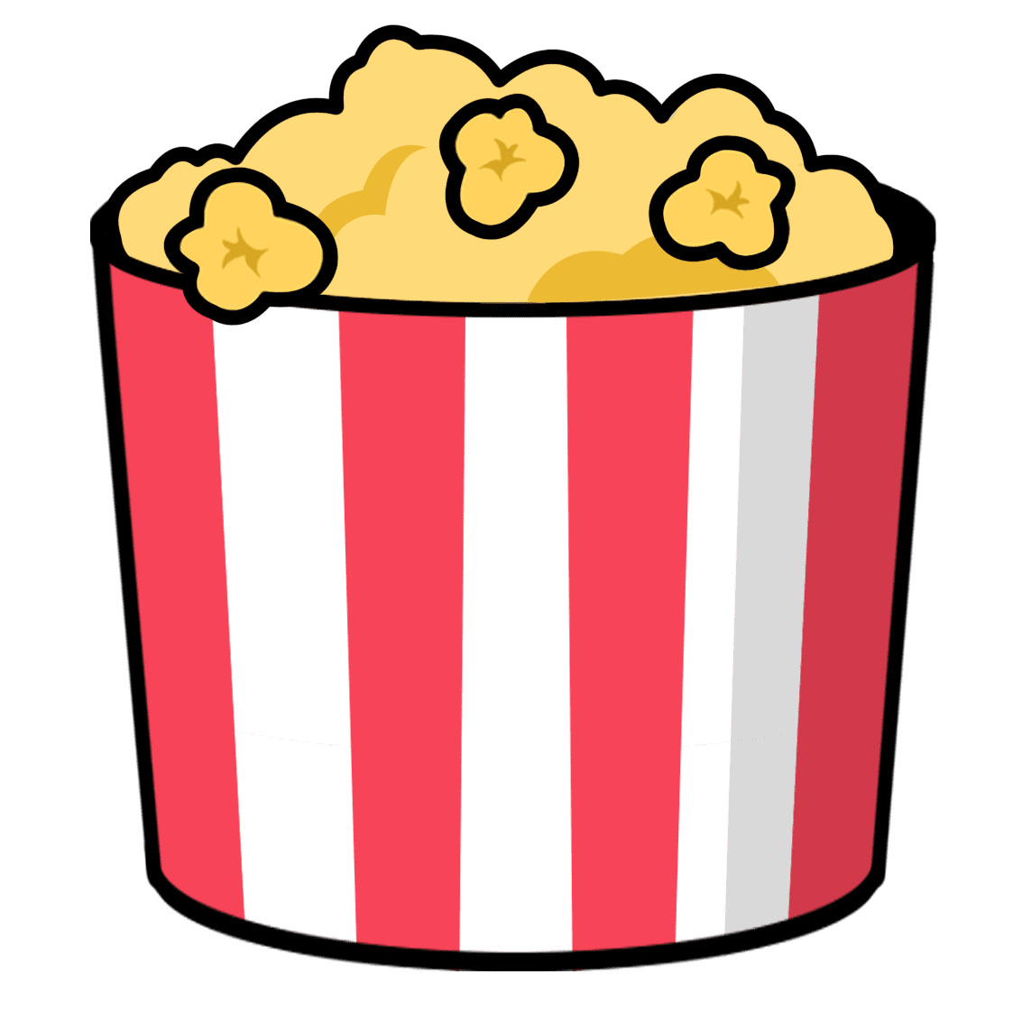 Popcorn clipart in food photo