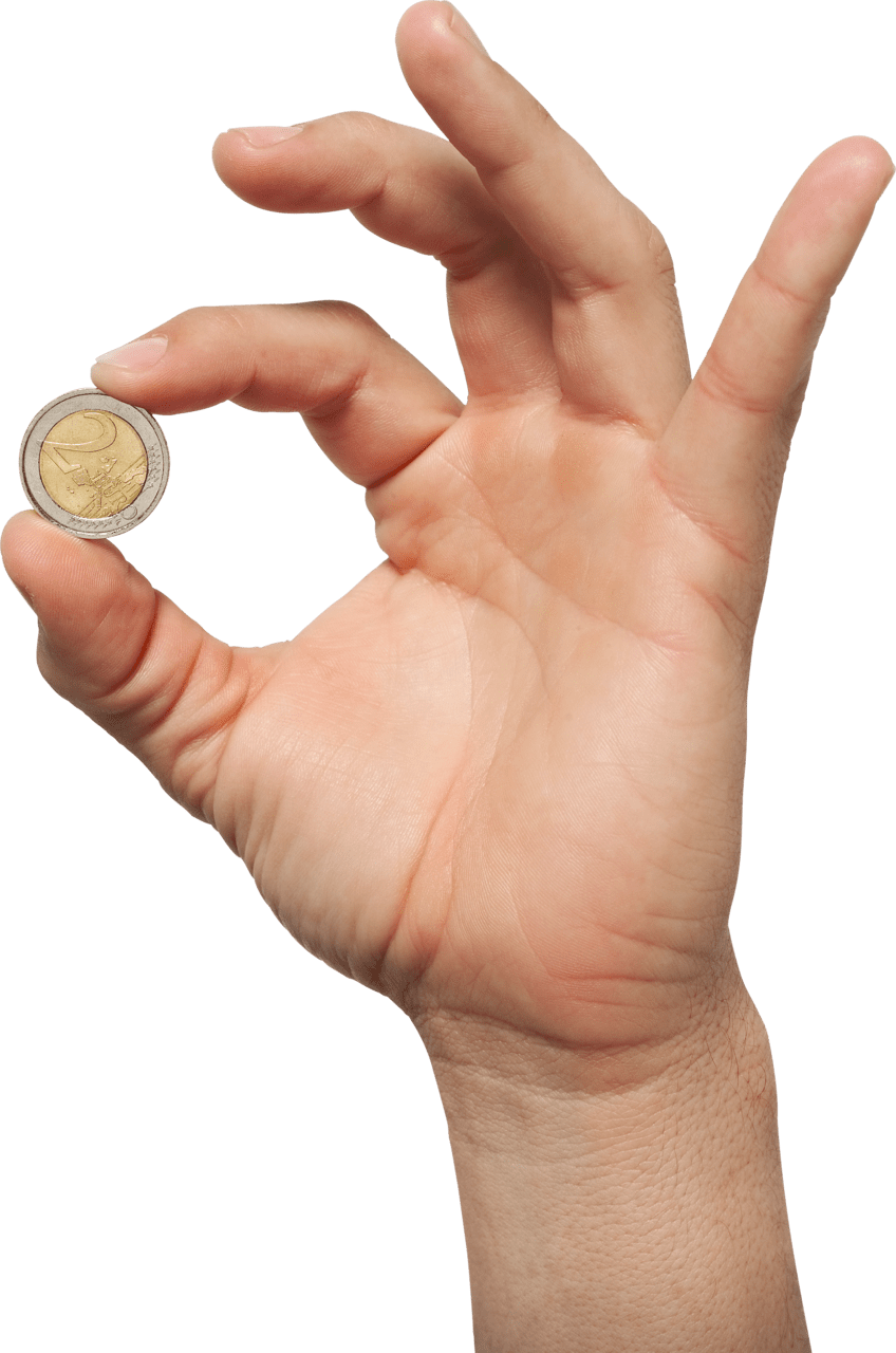 Money in hand image with background clipart