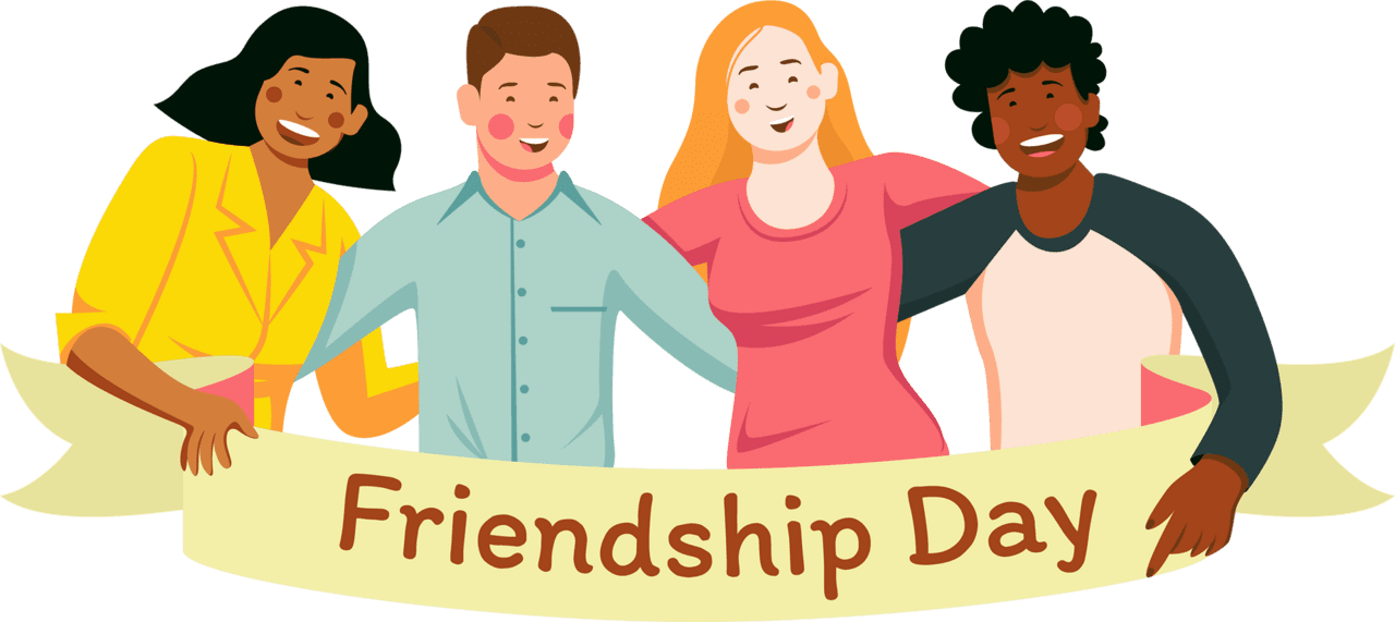 Friends hip day ideas happy clipart free