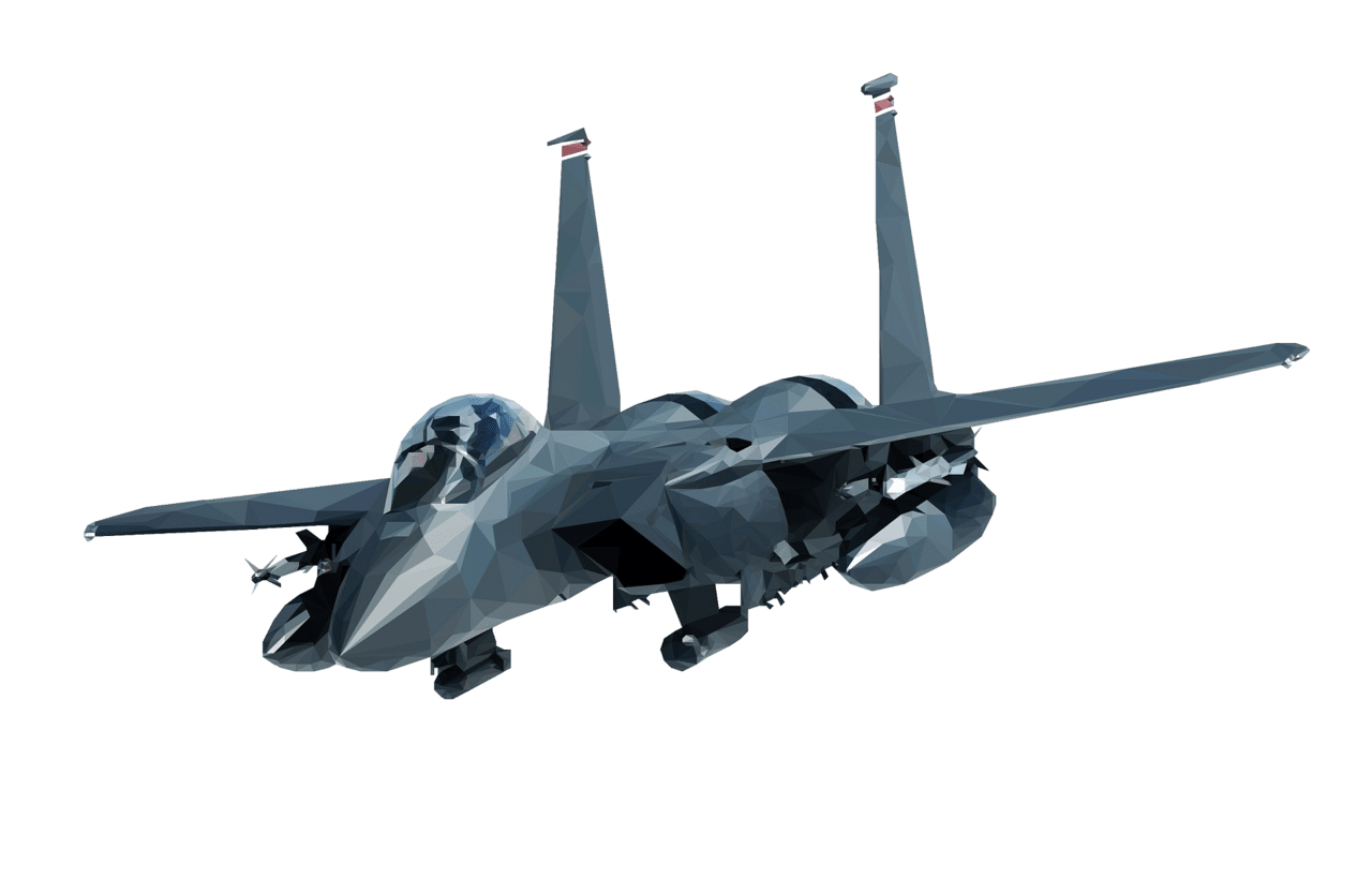 Plane air force military jet clipart vector